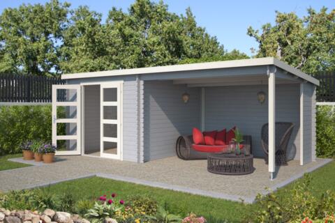Tuinhuis Manuel Platinum grey