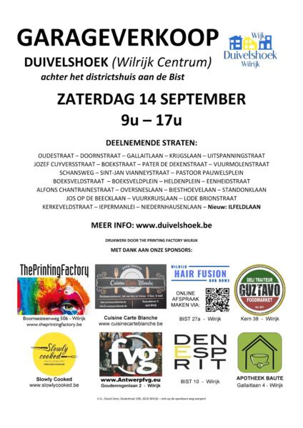 Garageverkoop2024 affiche
