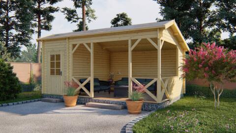 Goedkooptuinhuis Kapschuur SELMA