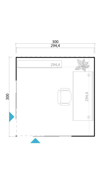 44519 Palermo 3 plattegrond