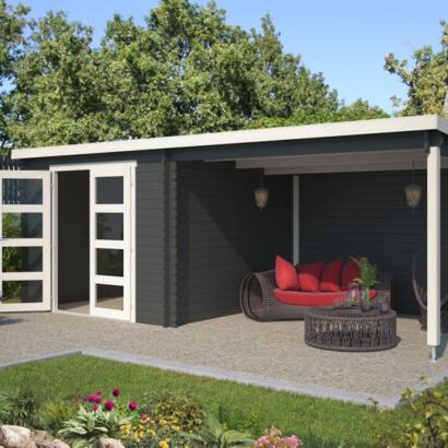 Tuinhuis Manuel Carbon grey