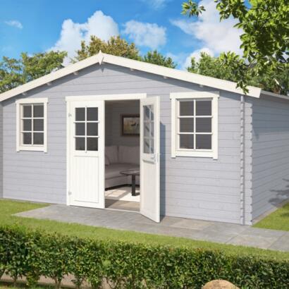 Tuinhuis Udo 300 Platinum grey