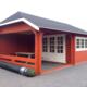 tuinhuis cotage landelijke stijl w4x3+3