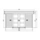 Goedkooptuinhuis Malmo S8213 F