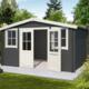 Tuinhuis Dallas carbon grey