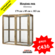 Houten ren 179x85x183 cm