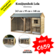 Konijnenhok Lola
