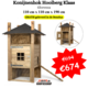 Konijnenhok hooiberg Klaas