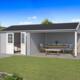 Tuinhuis Octavio Platinum grey
