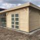 Tuinhuis Bosuil met glaspuien 1