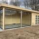 Tuinhuis Bosuil met glaspuien
